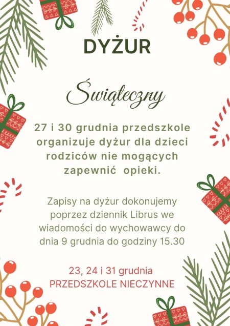 Dyżur świąteczny 