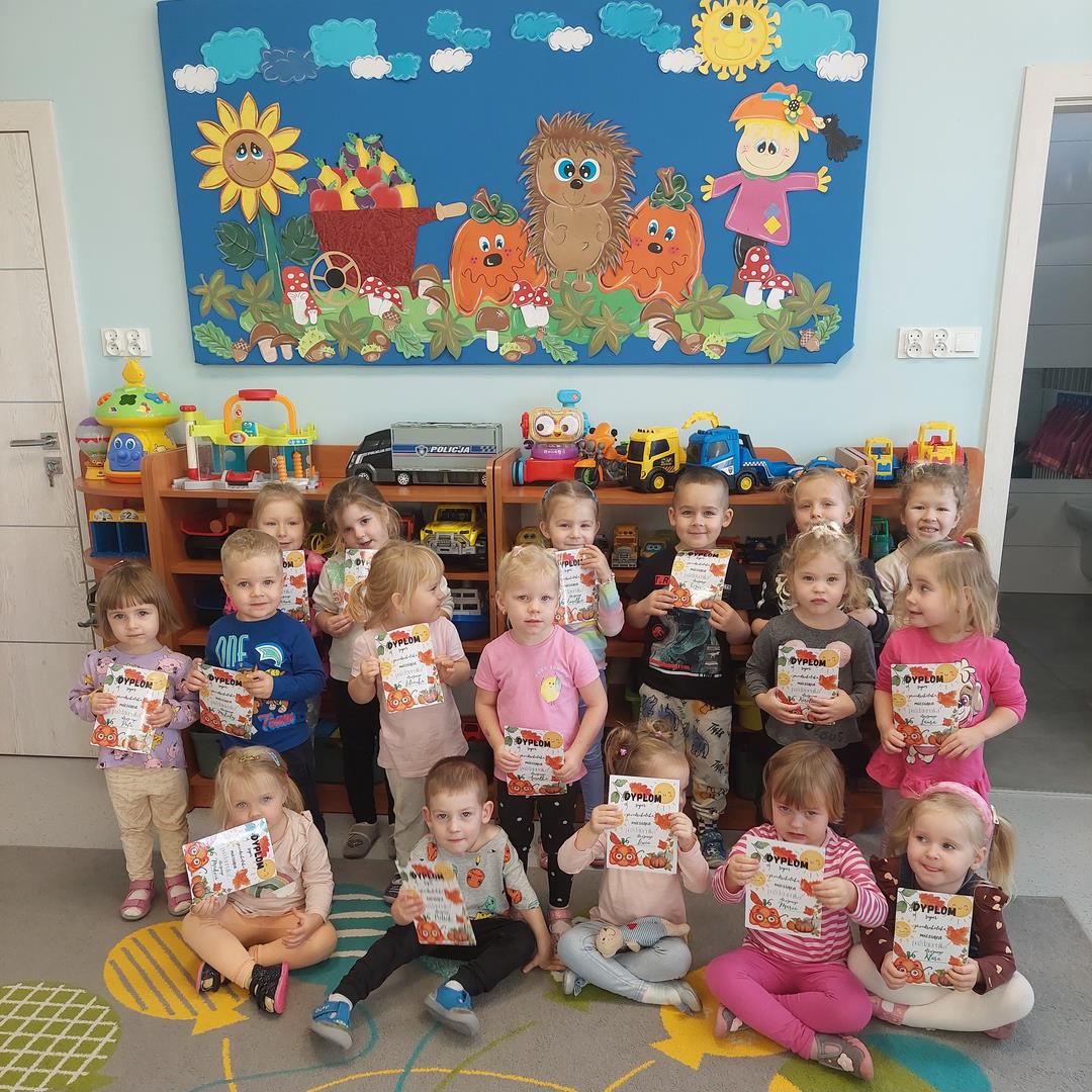 Super przedszkolak miesiąca października.