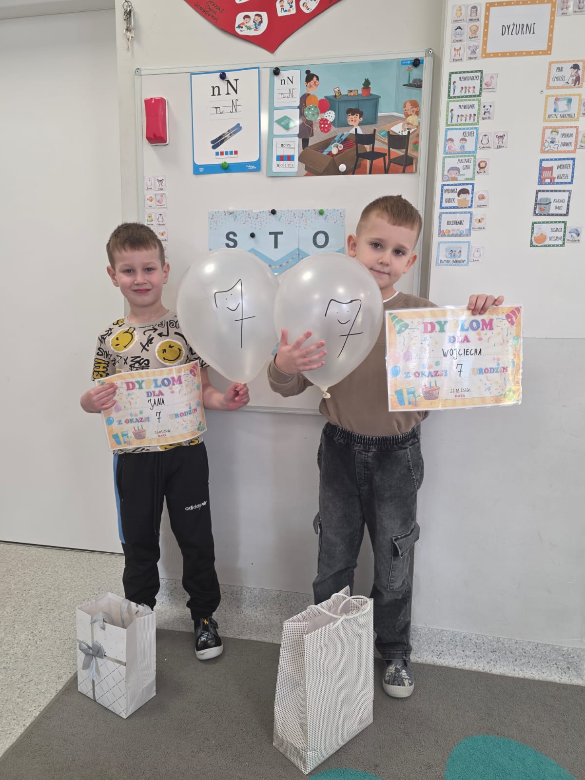 Urodziny Jana oraz Wojciecha