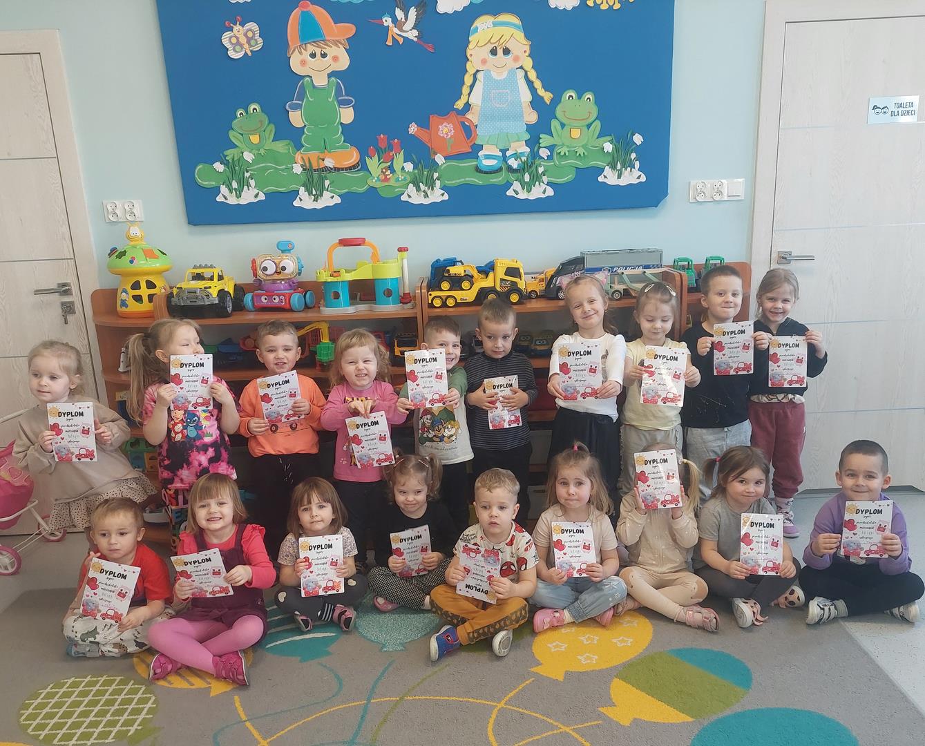 Super przedszkolak miesiąca lutego