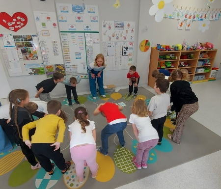 Grupowe zajęcia logopedyczne 