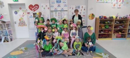 Pierwszy dzień wiosny w przedszkolu